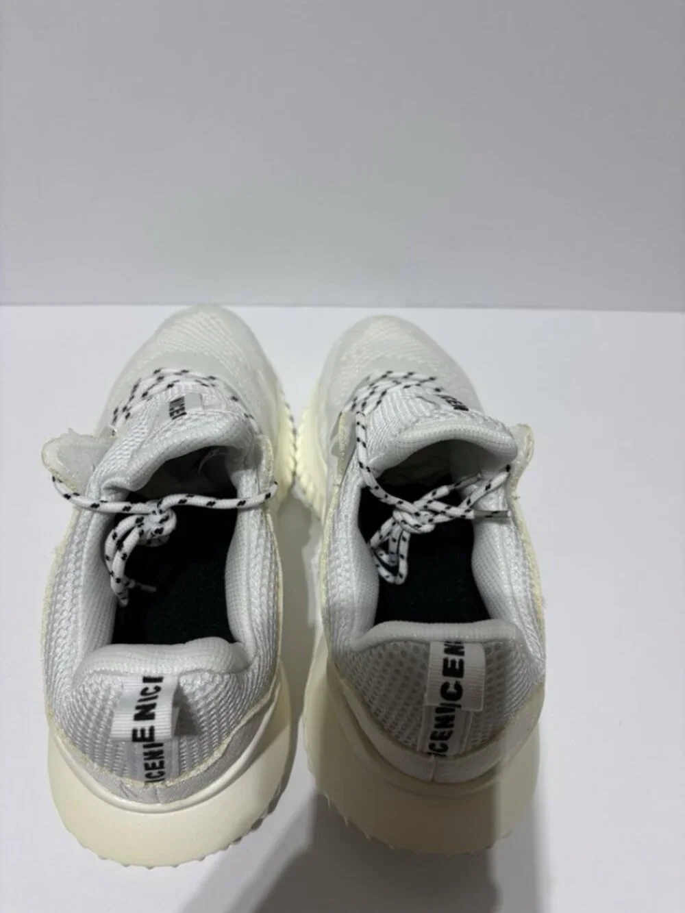 Dream 1 Men’s White Lace-Up Sneakers, Size US 12 M, EUR 46